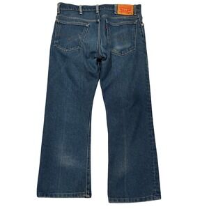 Vintage 90s Levi's 517 Bootcut Jeans Mens 34x30 Dark Wash Denim